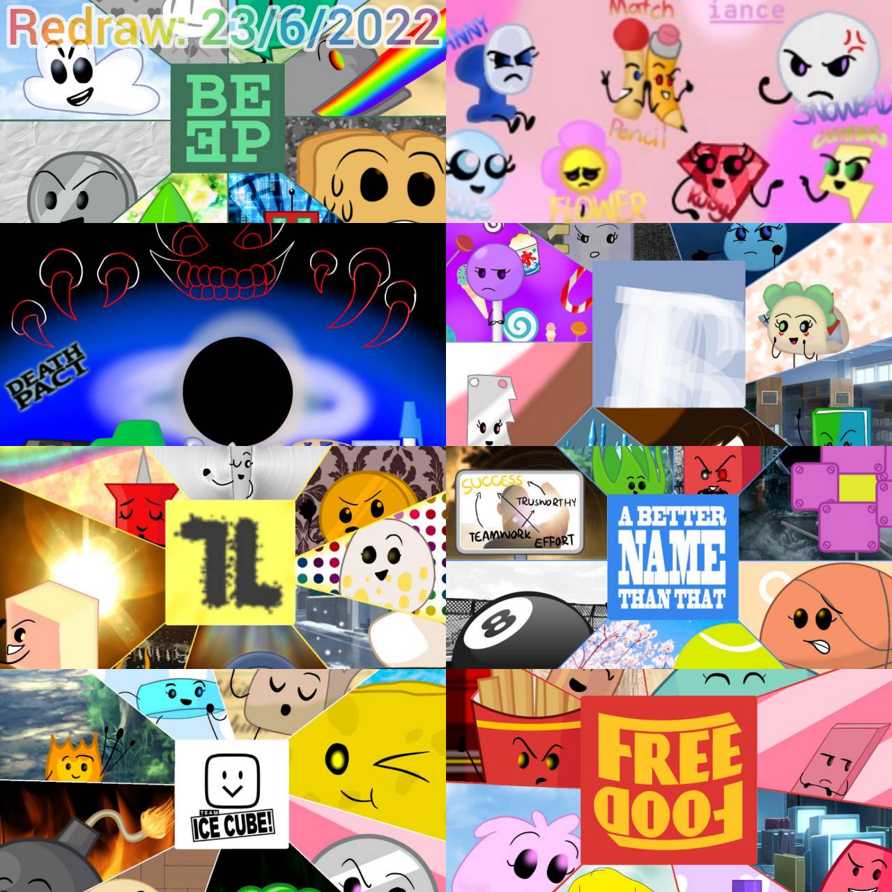 Recovery Bfb The 8 Teams of BFB (Redraw) by Stormzaza on DeviantArt