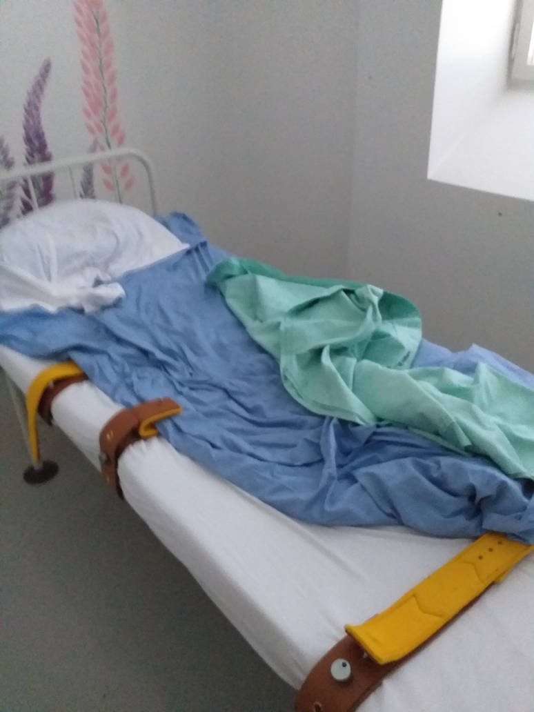 Real limb restrain bed. by iEevee on DeviantArt