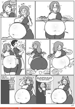 Blossom's fattie waitress