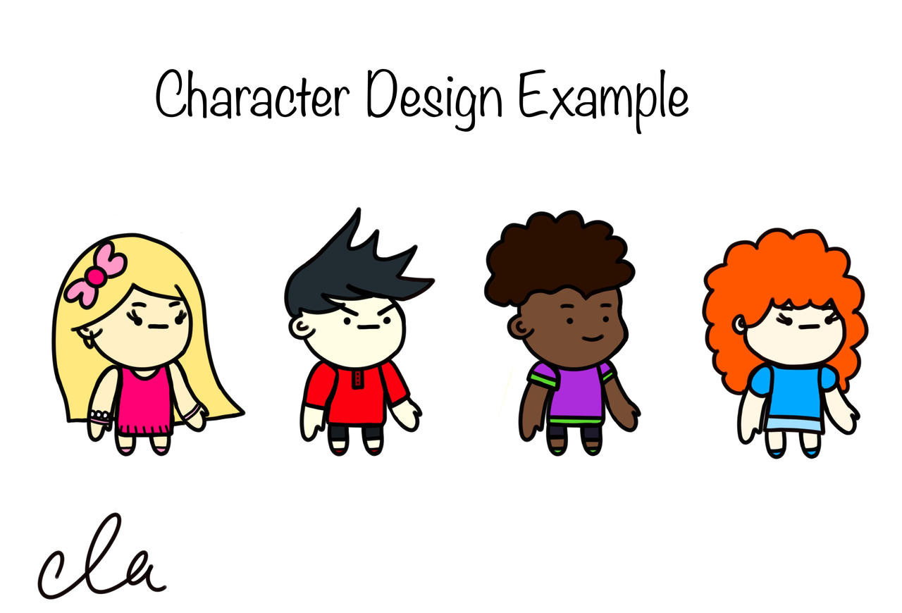 Character Design Example #1 by kurozumiart on DeviantArt