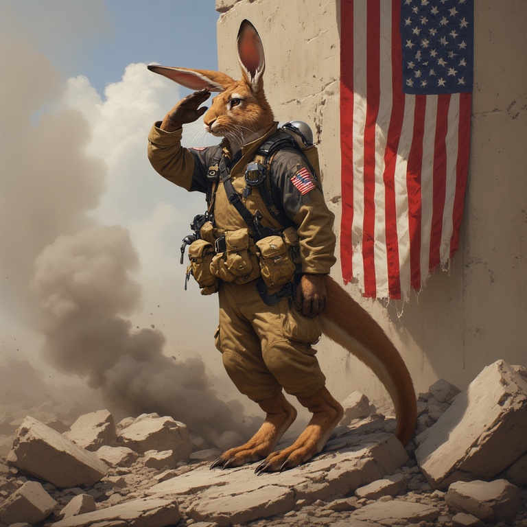 The Angry American 'Roo by Bunnaroo on DeviantArt