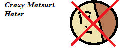 Crazy Matsuri Hater stamp