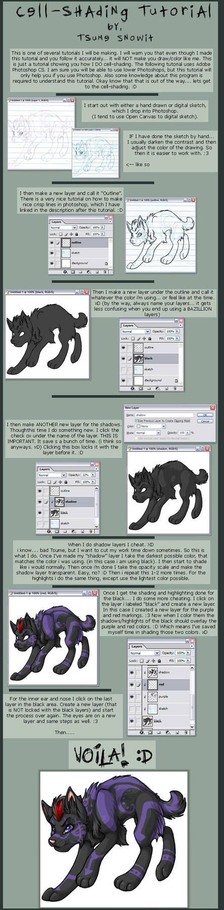 Cell Shading Tutorial by snowager on DeviantArt