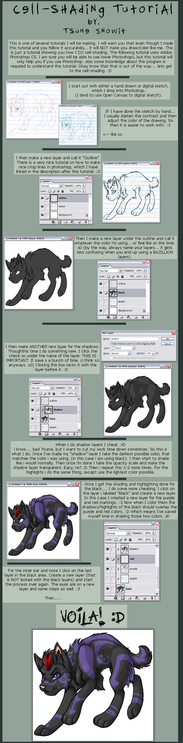 Cell Shading Tutorial by snowager on DeviantArt