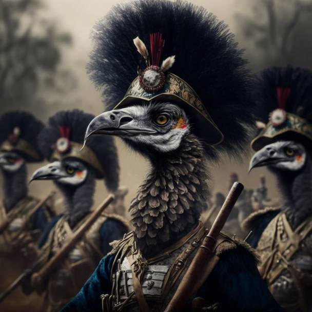The Great Emu War of 1932 by Spidermauniverse618 on DeviantArt