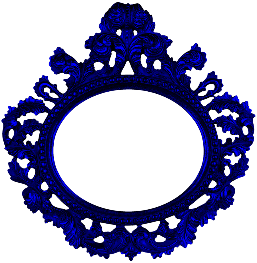 Dark Blue Frame png by sophia-T on DeviantArt