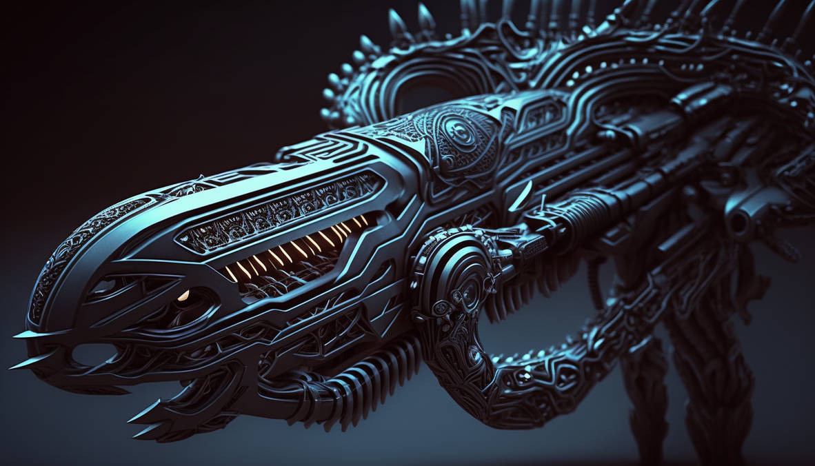 Xm Alien Rifle Alien Automatic Rifle:the first you have ever seen by DigitalArtwww on ...