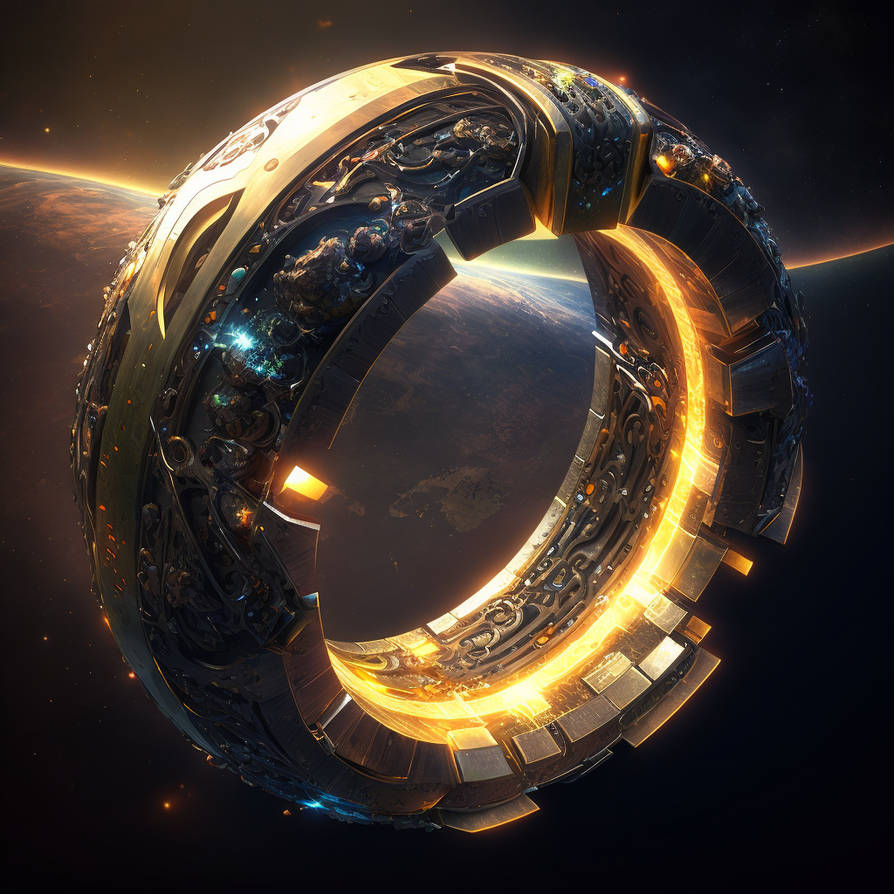 Artificial Planetary Ring by DigitalArtwww on DeviantArt