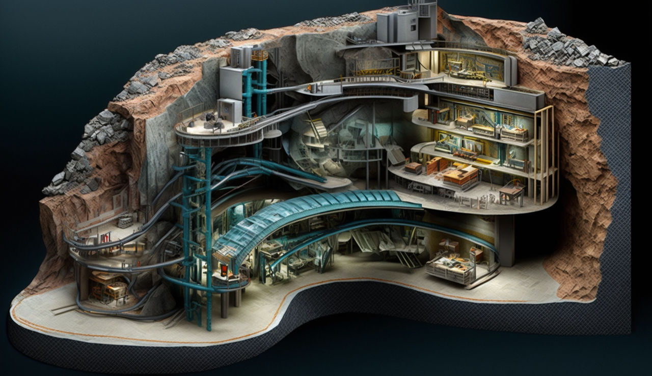 Underground Mine Section by DigitalArtwww on DeviantArt