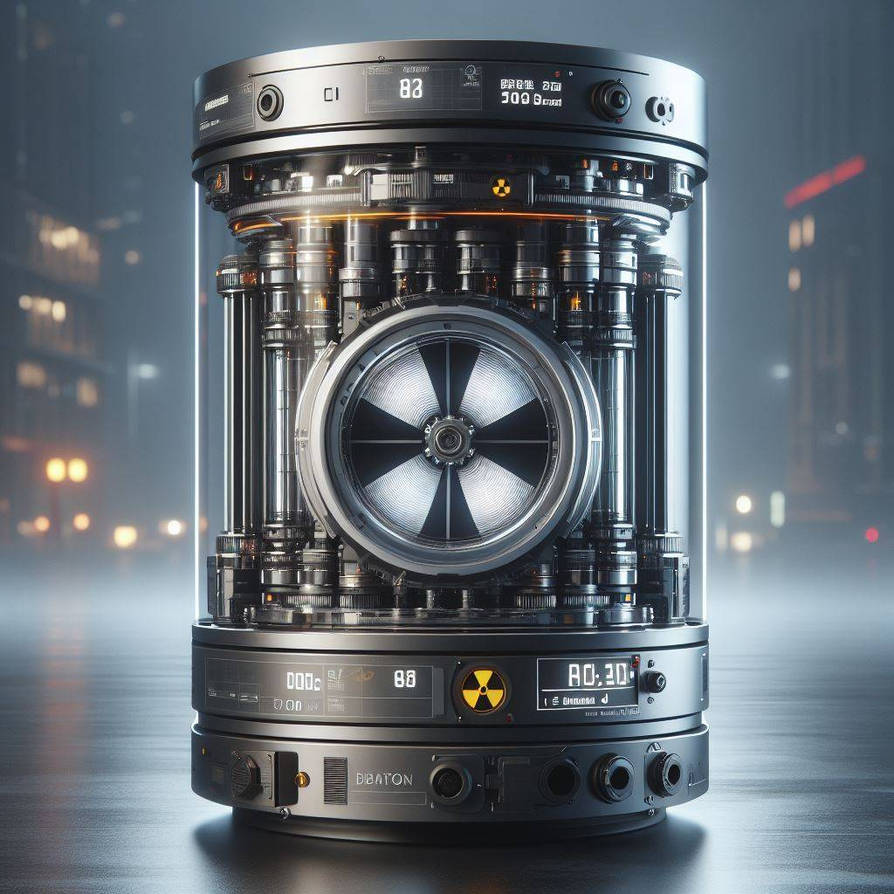 Nuclear Battery Prototype by DigitalArtwww on DeviantArt