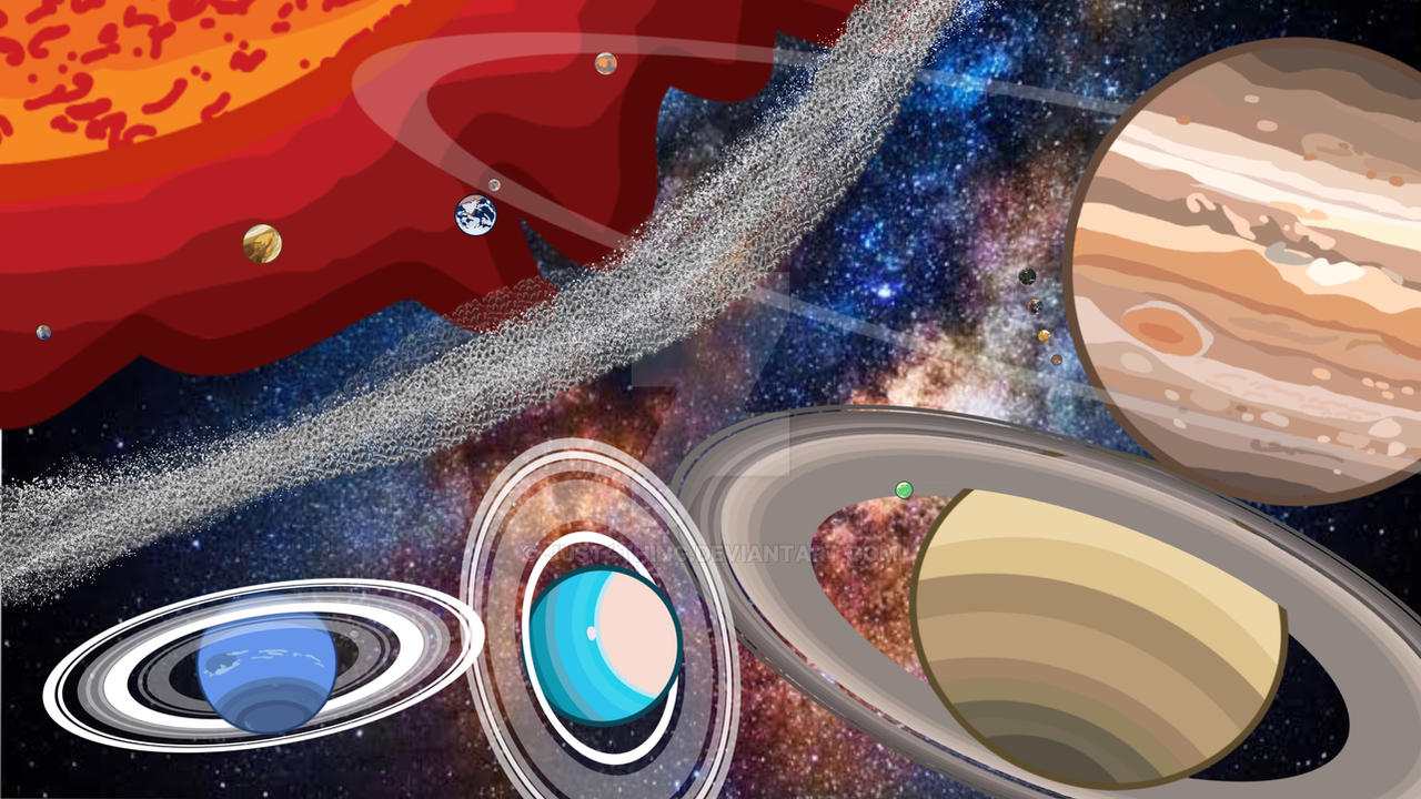 Solar Maximum Deviantart Solar System by Just4Thing on DeviantArt