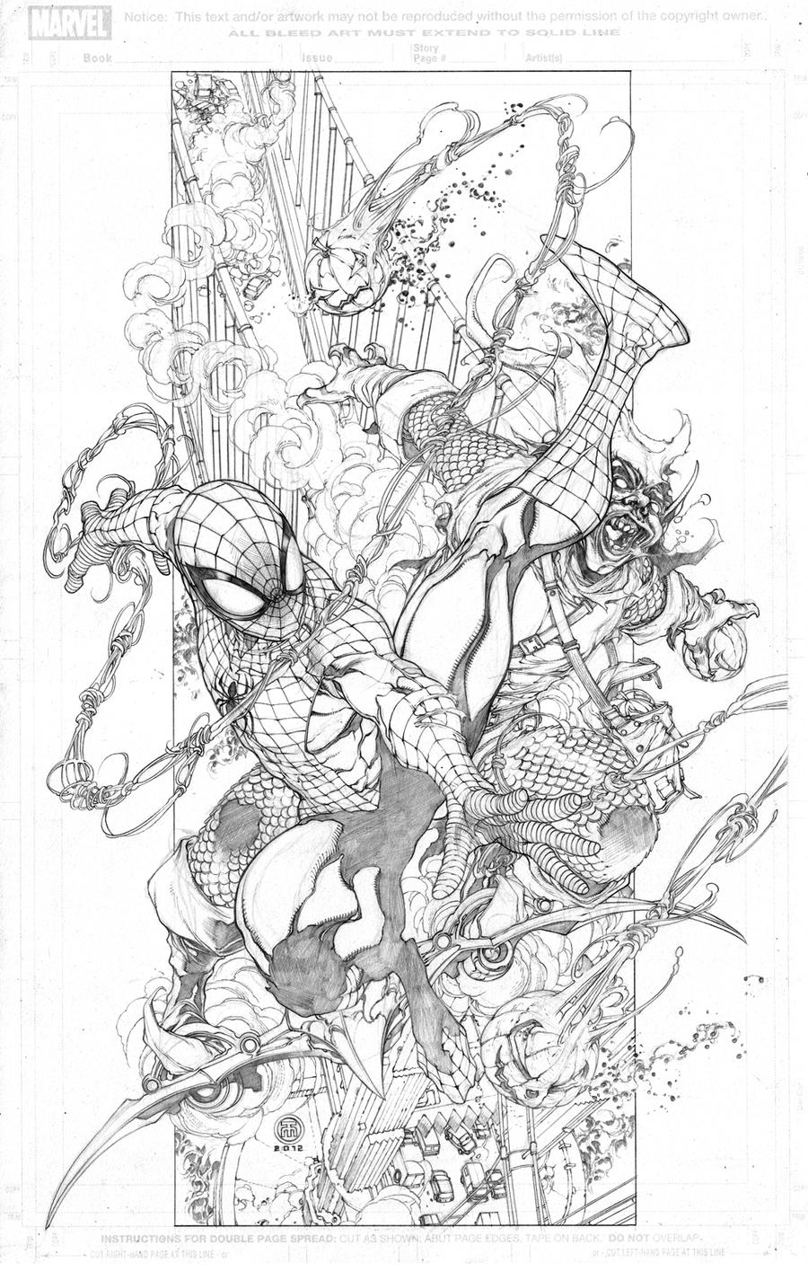 Spiderman Vs. Green Goblin by harveytolibao on DeviantArt