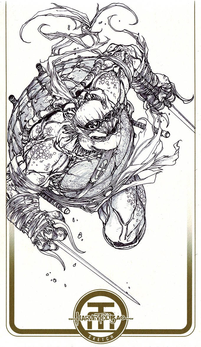 TMNT Raphael by harveytolibao