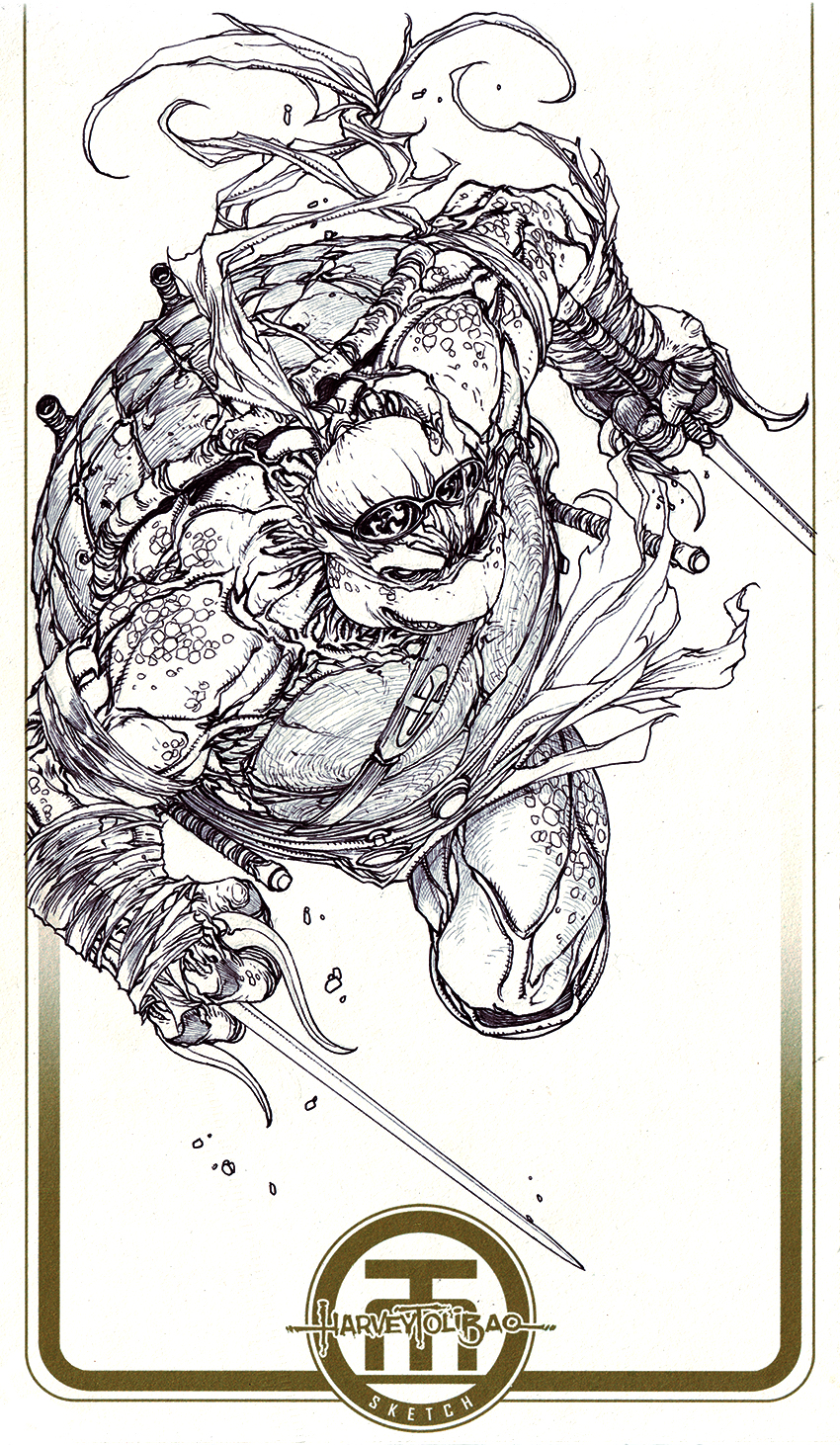 TMNT Raphael by harveytolibao
