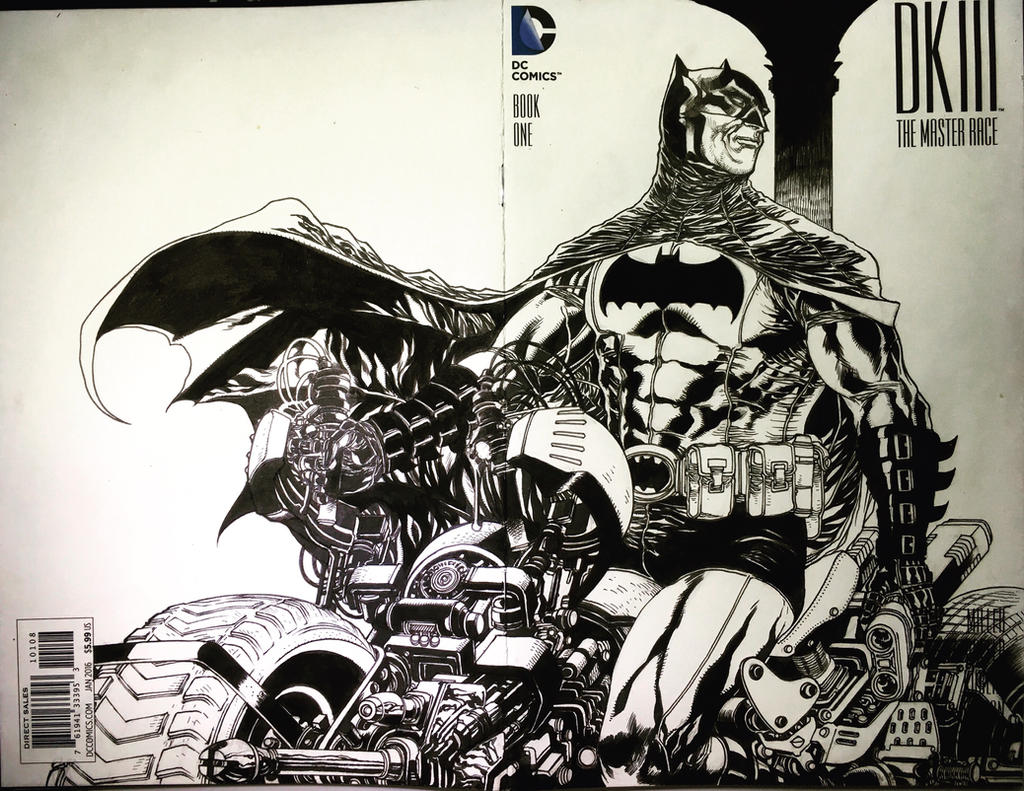 BATMAN blankcover by harveytolibao