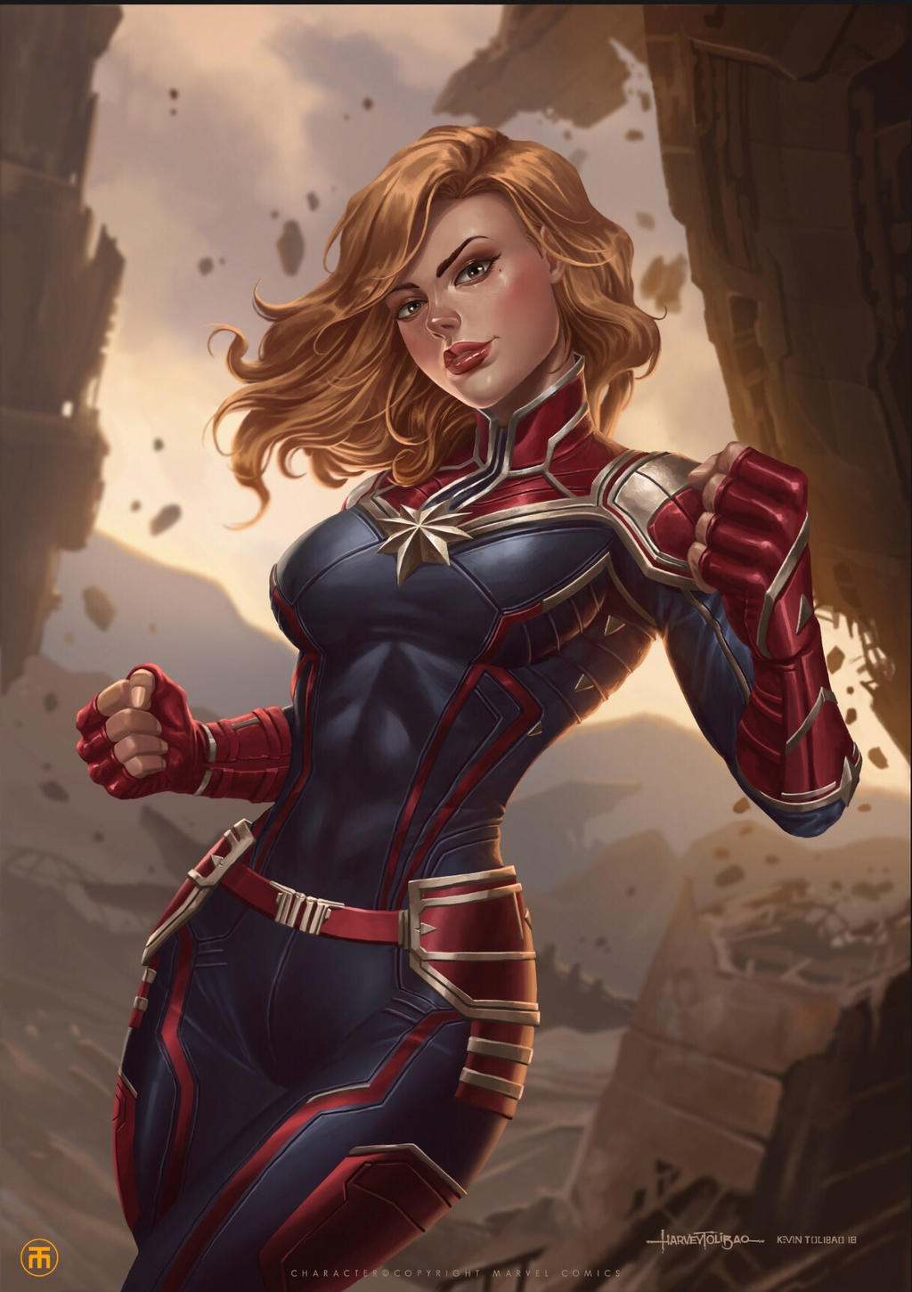 Ms Marvel - Harvey | Kevin Tolibao by harveytolibao
