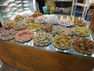 Alger airport pastries