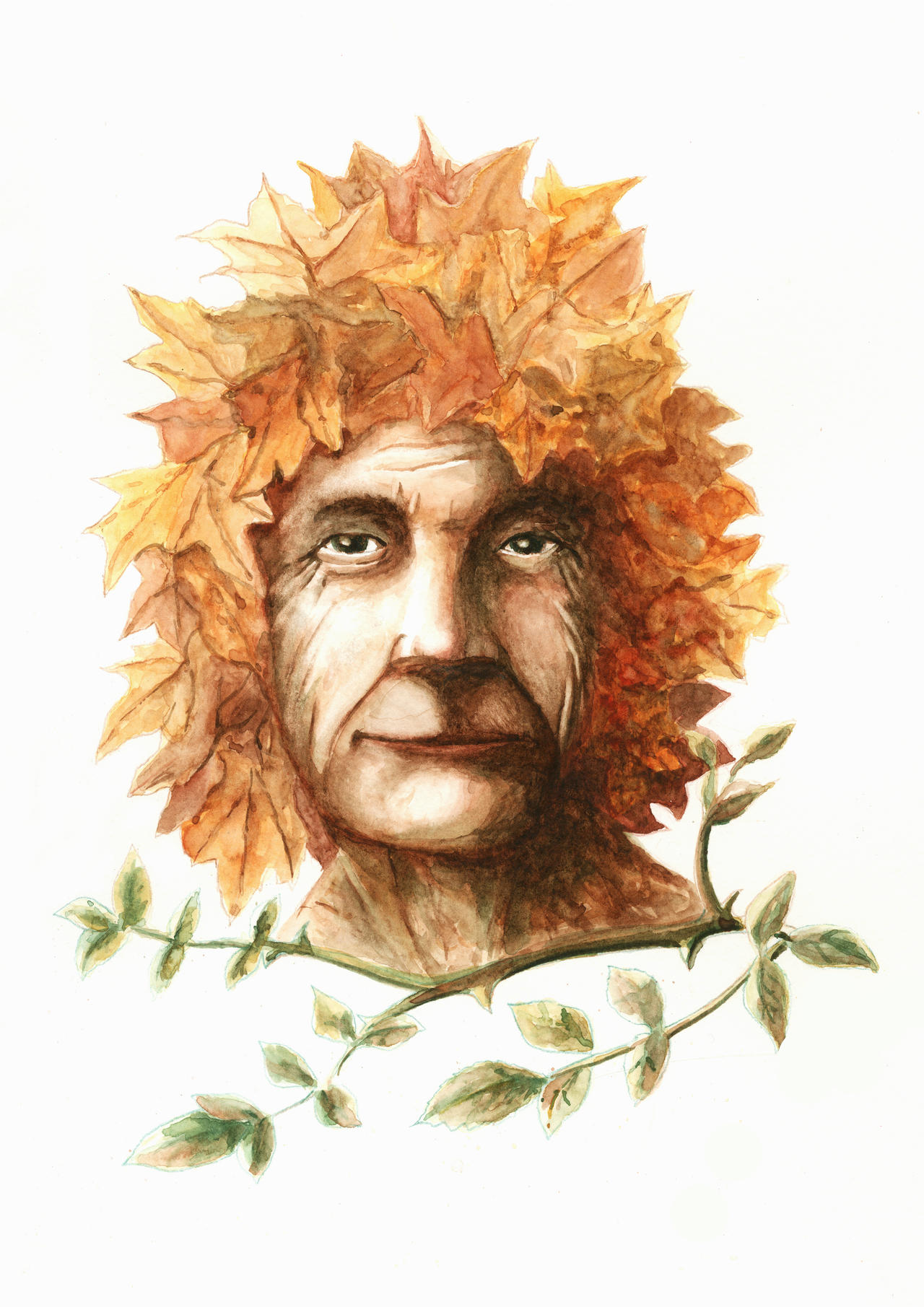 Fall God The fall season god by Mruge on DeviantArt