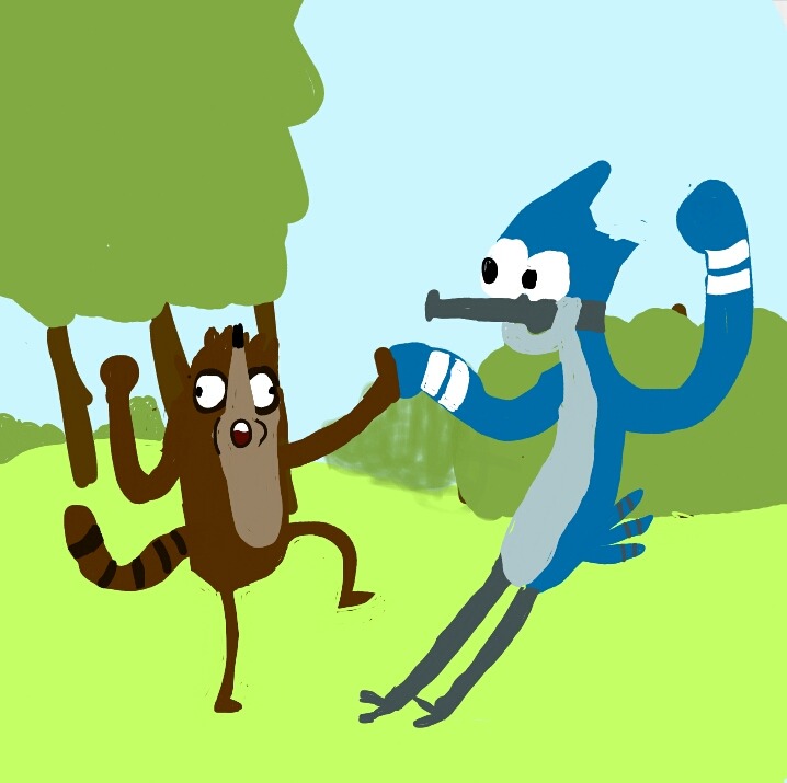 Mordecai Rigby Fistbump Hi 5 By DevonDustin On DeviantArt mordecai-rigby-fistbump-hi-5-by-devondustin-on-deviantart