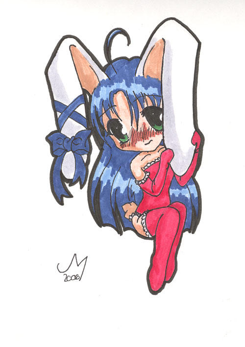 bunny girl by FrostedBinary on DeviantArt