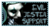 Evil Jester Stamp