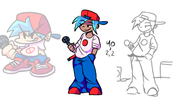 Bf Base Boyfriend sprite v1 by EvilBallic on DeviantArt