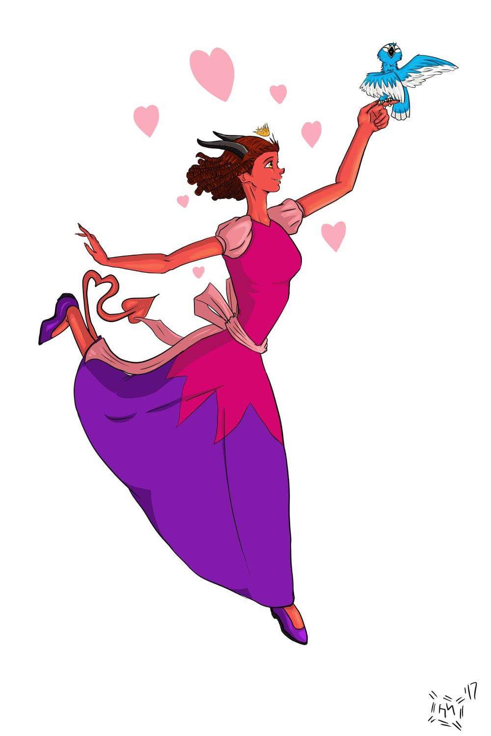 Disney Demon Princess by SpectratheRestless on DeviantArt