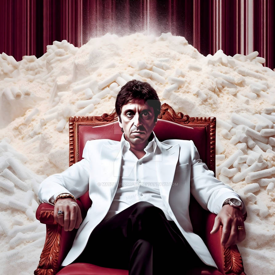 The World Is Mine Serie - Al Pacino Scarface 2 by MasterPromptAI on