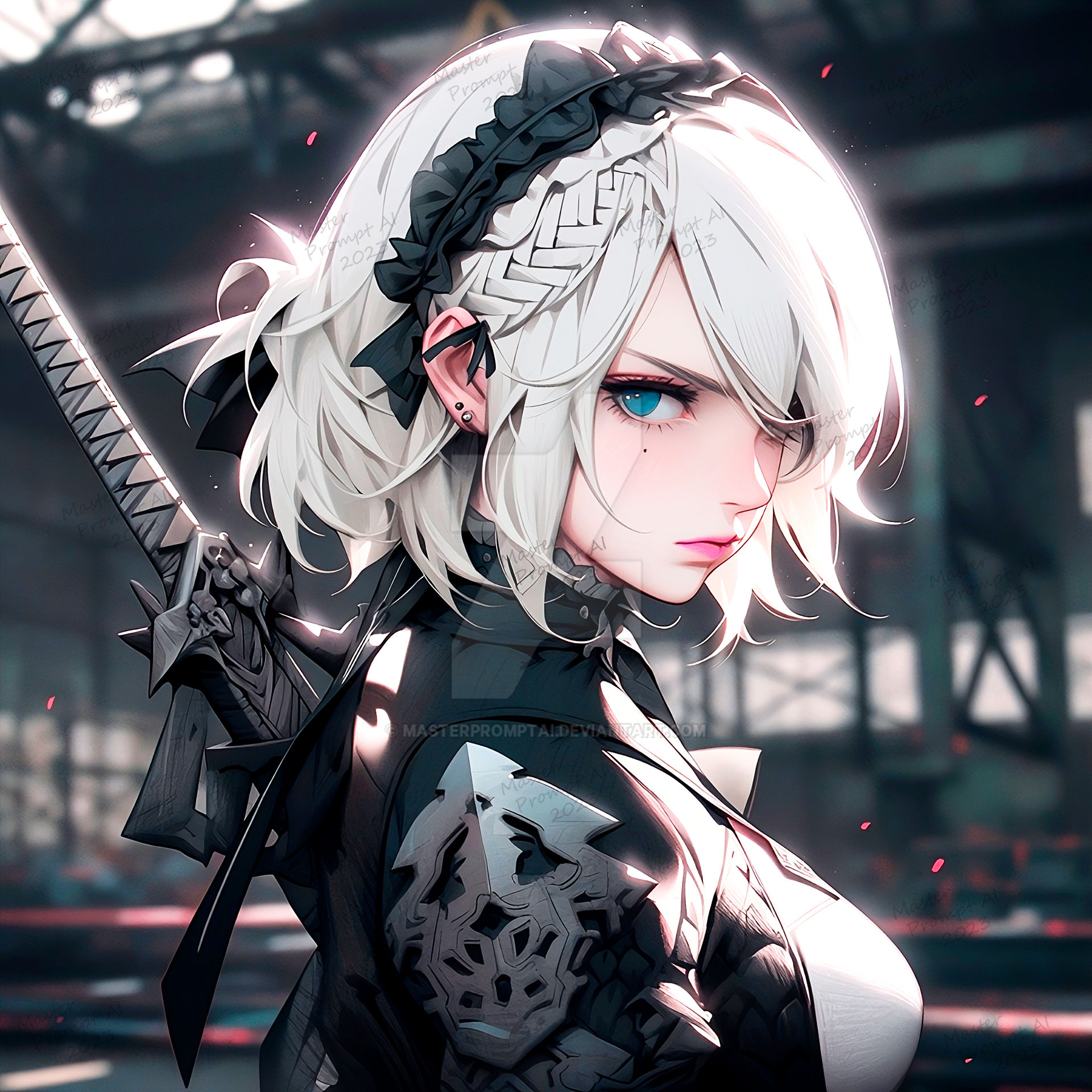Automata Strength The Strength of an Automaton Woman | 3 by MasterPromptAI on DeviantArt