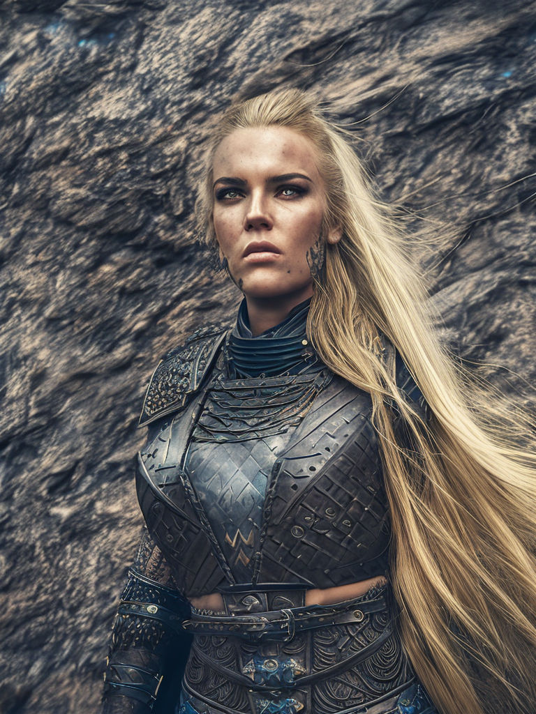 Cinematic photorealistic viking woman by VanNovaMuse on DeviantArt