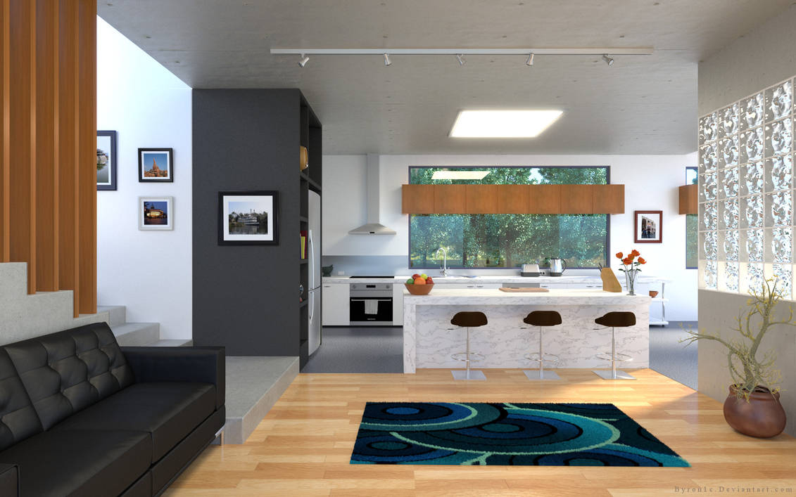 Architecture Interior 01 by Byron1c on DeviantArt