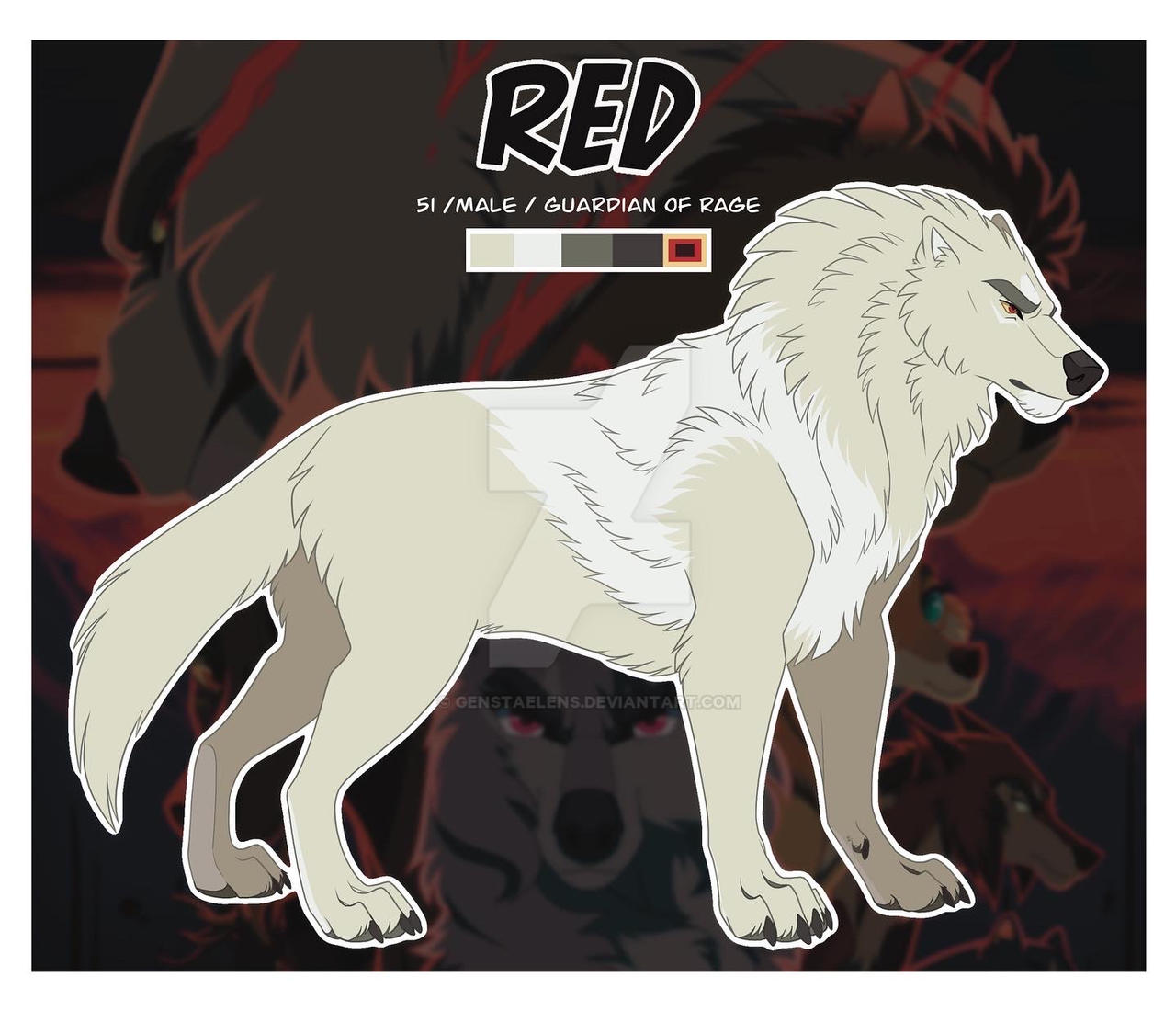 Red Refrences Red Reference by genstaelens on DeviantArt