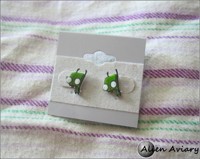 Invader Zim GIR Earrings