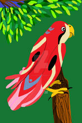 Tribal Parrot