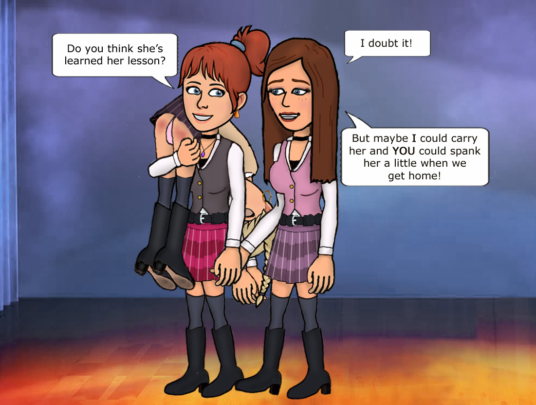 Spanking Alex pt 2 by ranev700 on DeviantArt