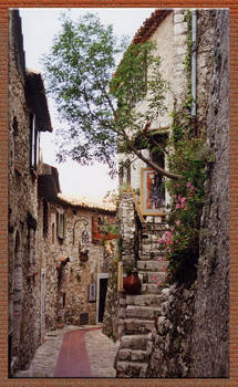 Narrow lane South France