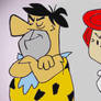 Fred and Wilma Flintstone