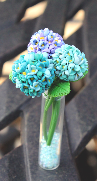 Miniature Hydrangea Arrangement