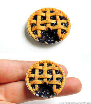 Miniature Blueberry Pie