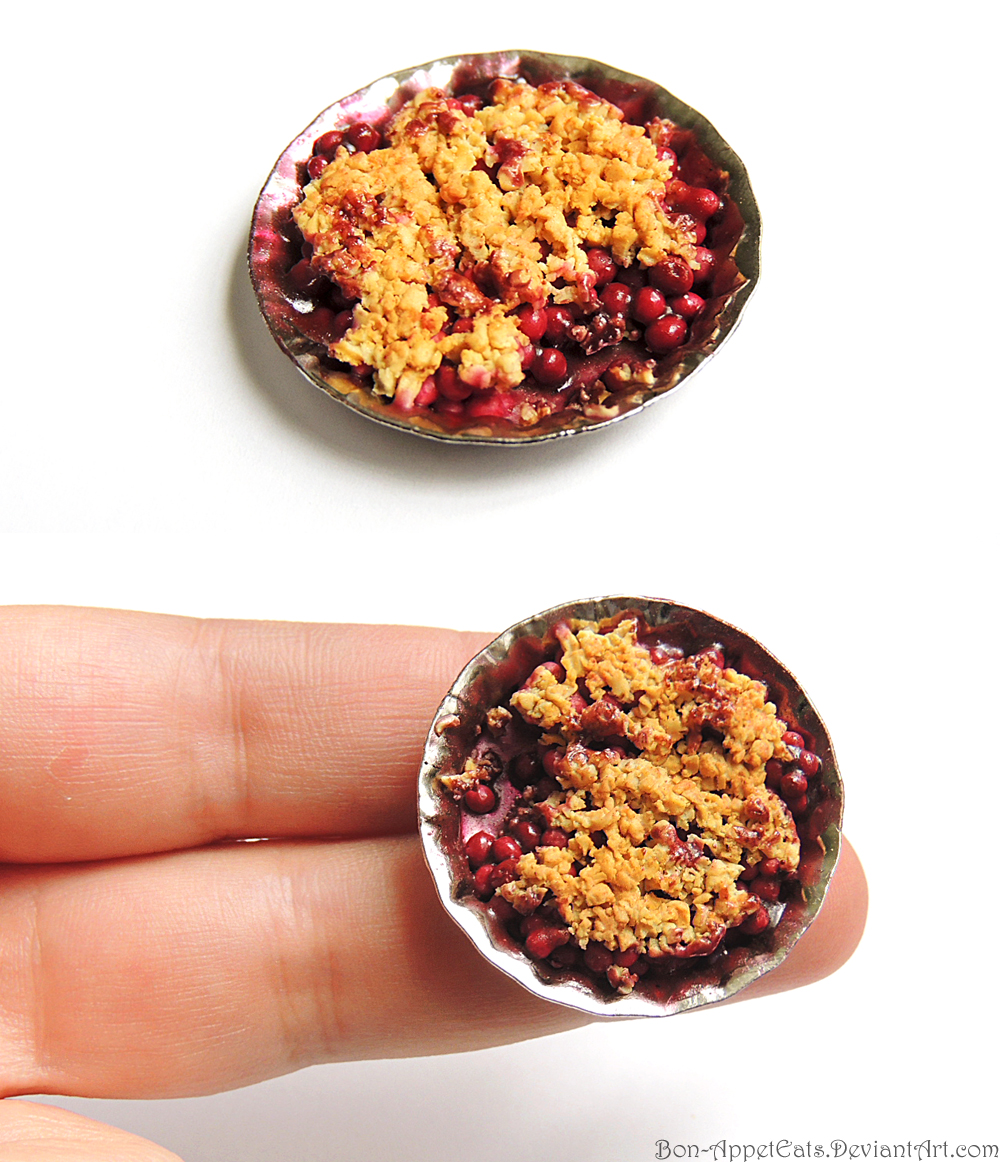 Miniature Cherry Crisp