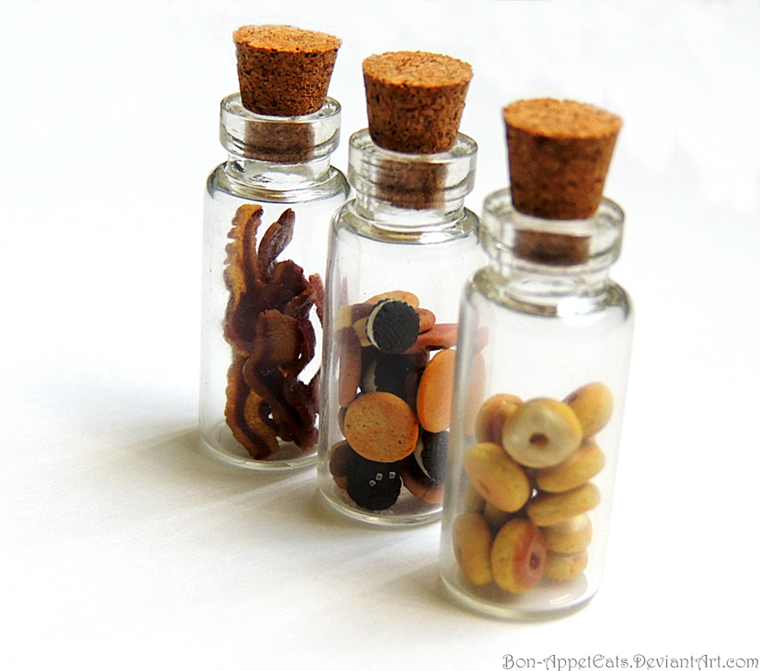 Food Charms by PepperTreeArt on DeviantArt