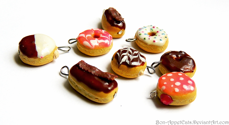 Food Charms by PepperTreeArt on DeviantArt