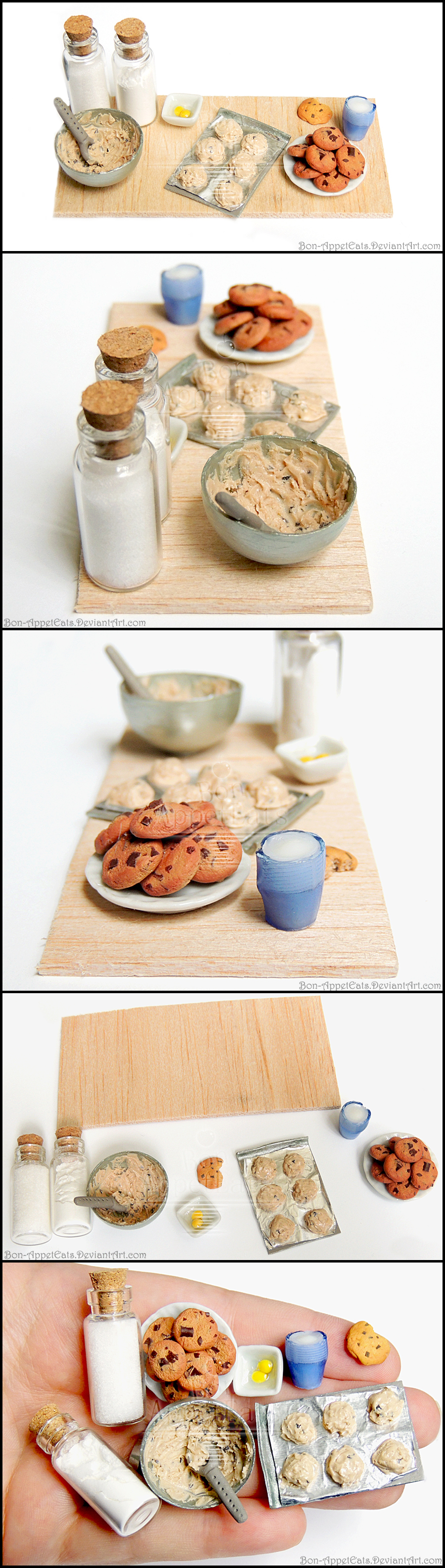 Chocolate Chip Cookie Prep Board