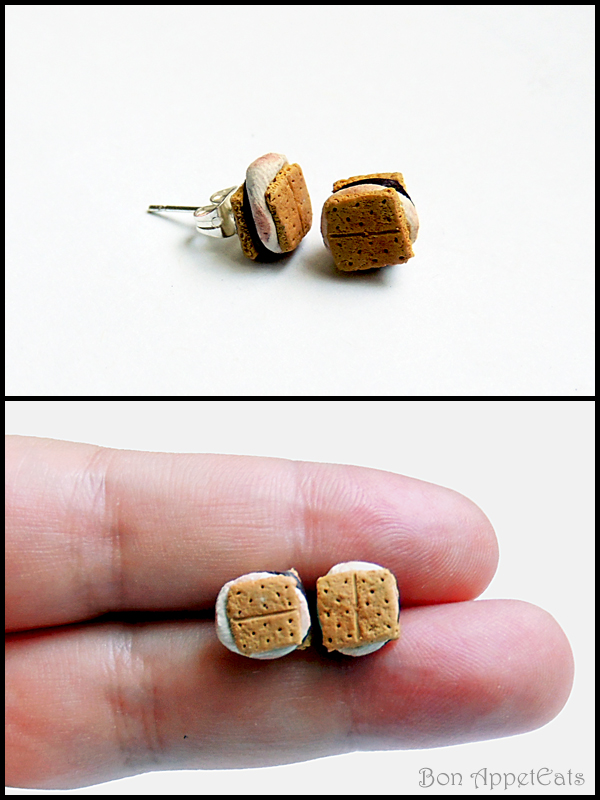 S'mores Earrings