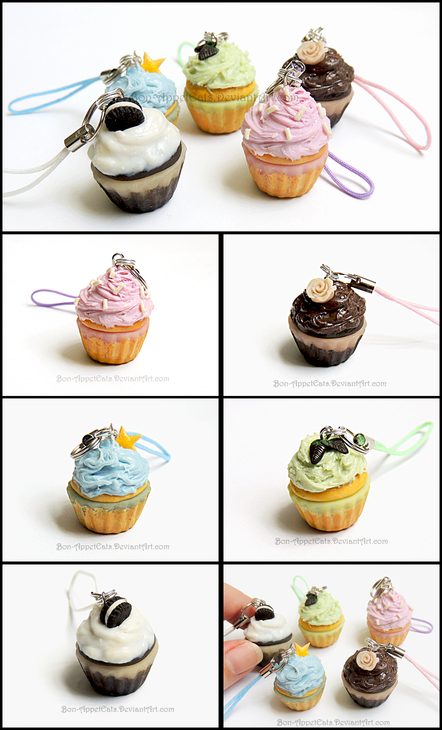 Cupcake Charms