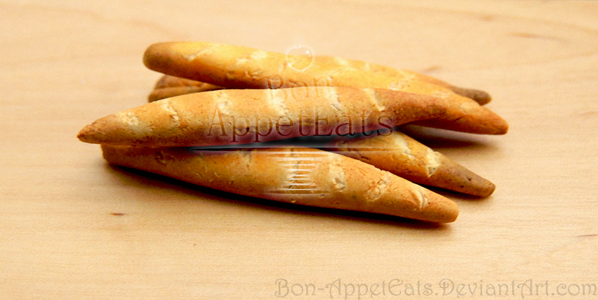 1:12 Rustic Baguettes