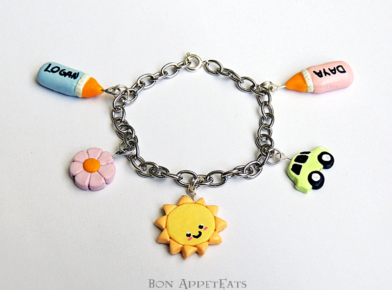 Commission - Pastel Baby Themed Bracelet