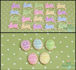 1:12 Easter Cookies by PepperTreeArt