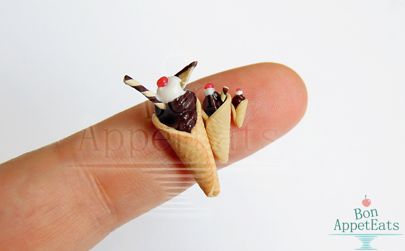 1:12, 1:24, 1:48 Ice Cream Cones by PepperTreeArt 1:12, 1:24, 1:48 Ice Cream Cones by PepperTreeArt