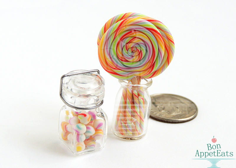 1:12 Rainbow Candy by PepperTreeArt